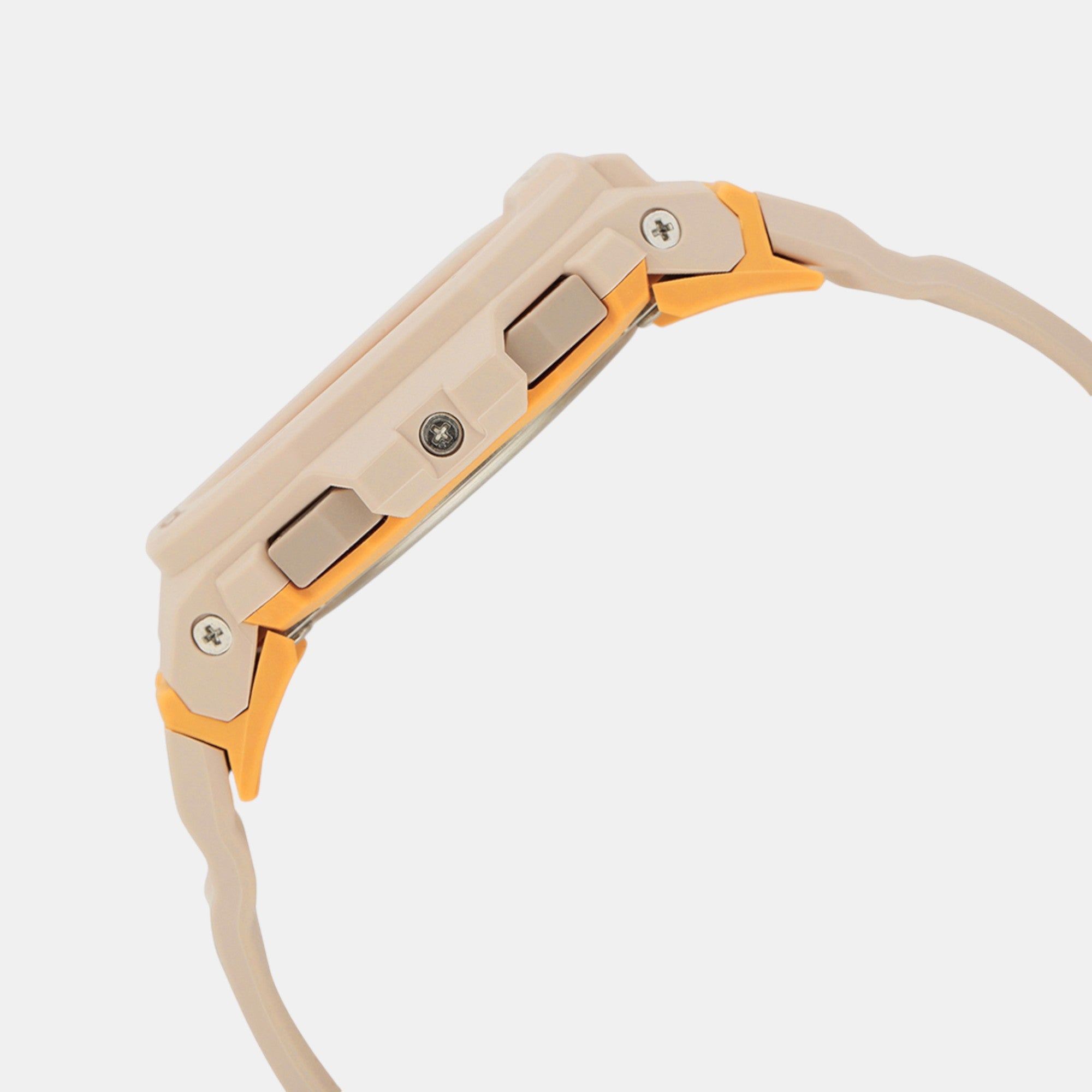 G-Shock Women Quartz Orange Dial Digital Resin Watch G1619