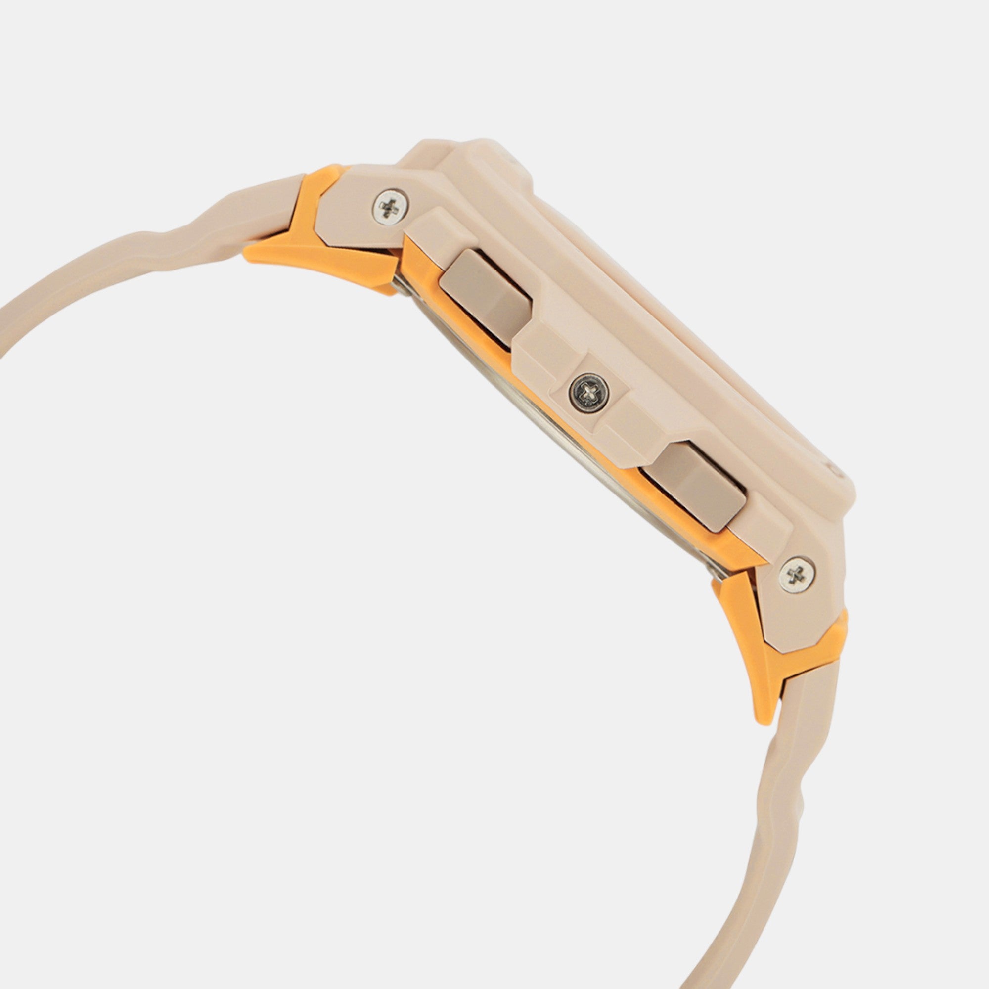 G-Shock Women Quartz Orange Dial Digital Resin Watch G1619