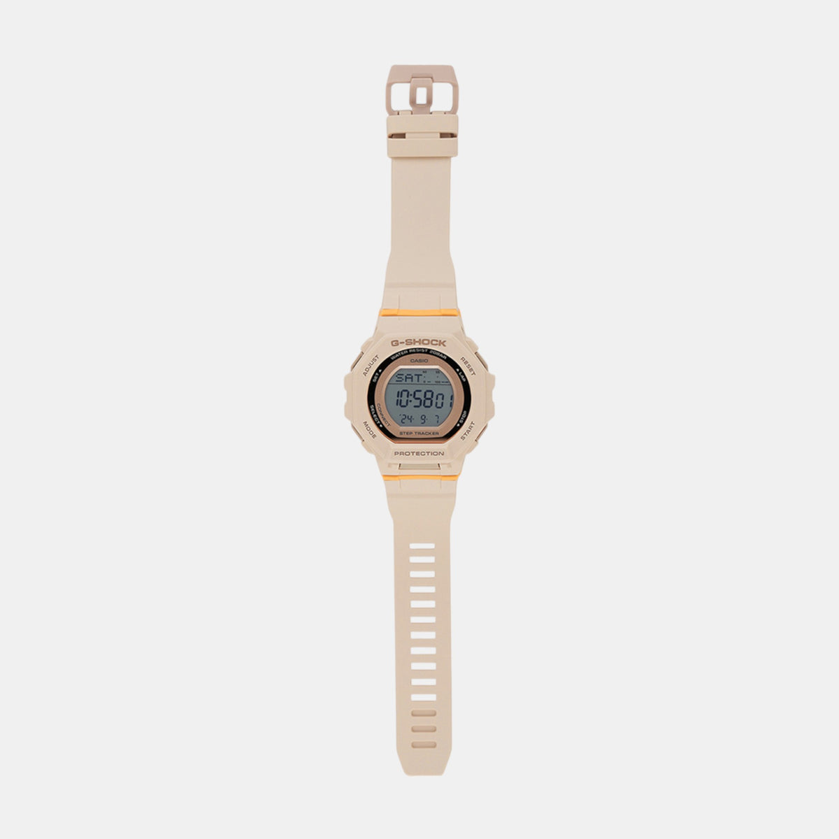 G-Shock Women Quartz Orange Dial Digital Resin Watch G1619