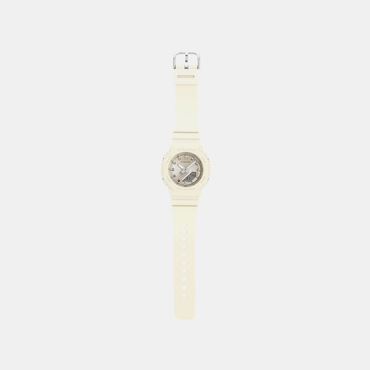 G-Shock Women Quartz Cream Dial Analog-Digital Resin Watch G1620