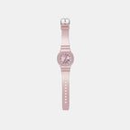 G-Shock Women Quartz Pink Dial Analog-Digital Resin Watch G1622