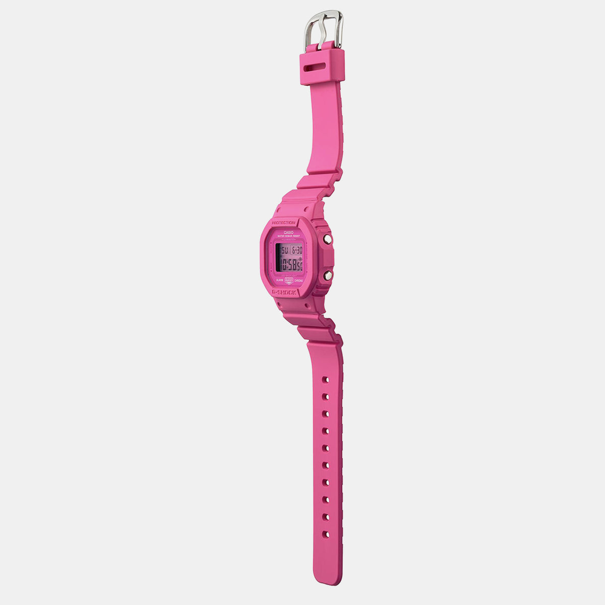 G-Shock Women Quartz Pink Dial Digital Resin Watch G1623