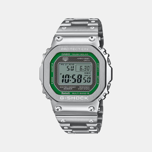 G-Shock Men Quartz Green Dial Digital Stainless Steel Watch G1628