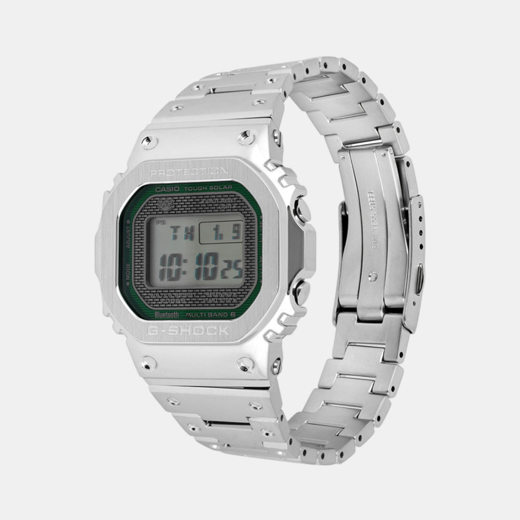 G-Shock Men Quartz Green Dial Digital Stainless Steel Watch G1628