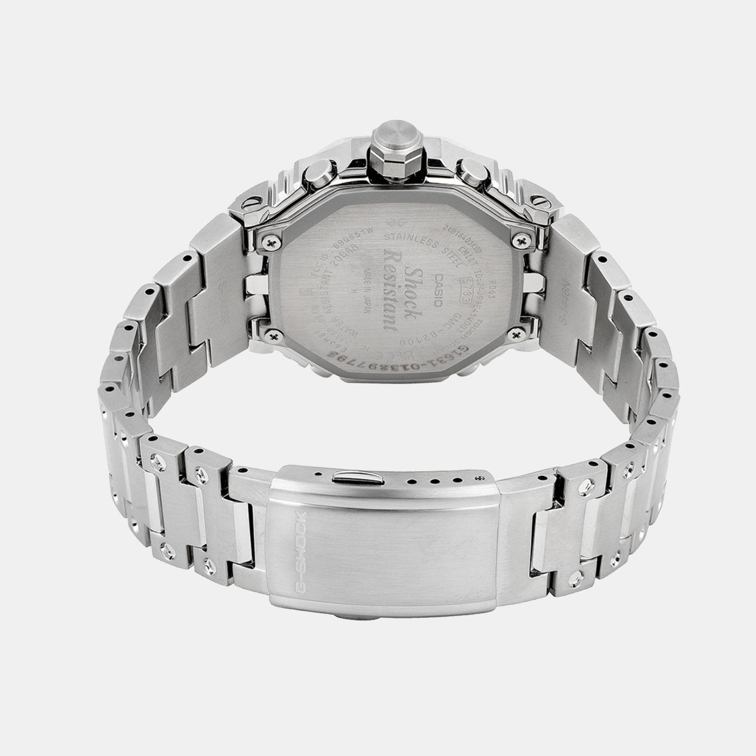 G-Shock Men Quartz Black Dial Chronograph Stainless Steel Watch G1631