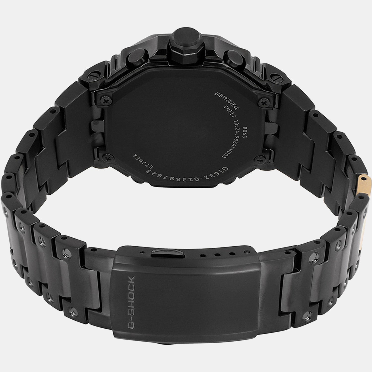 G-Shock Men Quartz Black Dial Chronograph Stainless Steel Watch G1632