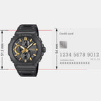 G-Shock Men Quartz Black Dial Chronograph Stainless Steel Watch G1632