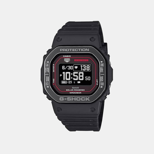 G-Shock Men Quartz Black Dial Digital Resin Watch G1633
