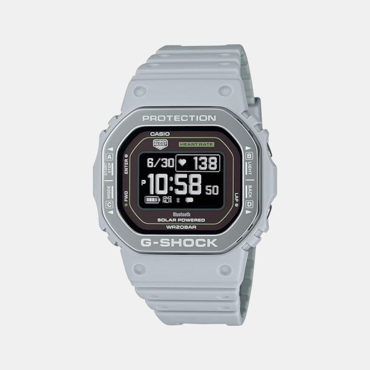 G-Shock Men Quartz Black Dial Digital Resin Watch G1634
