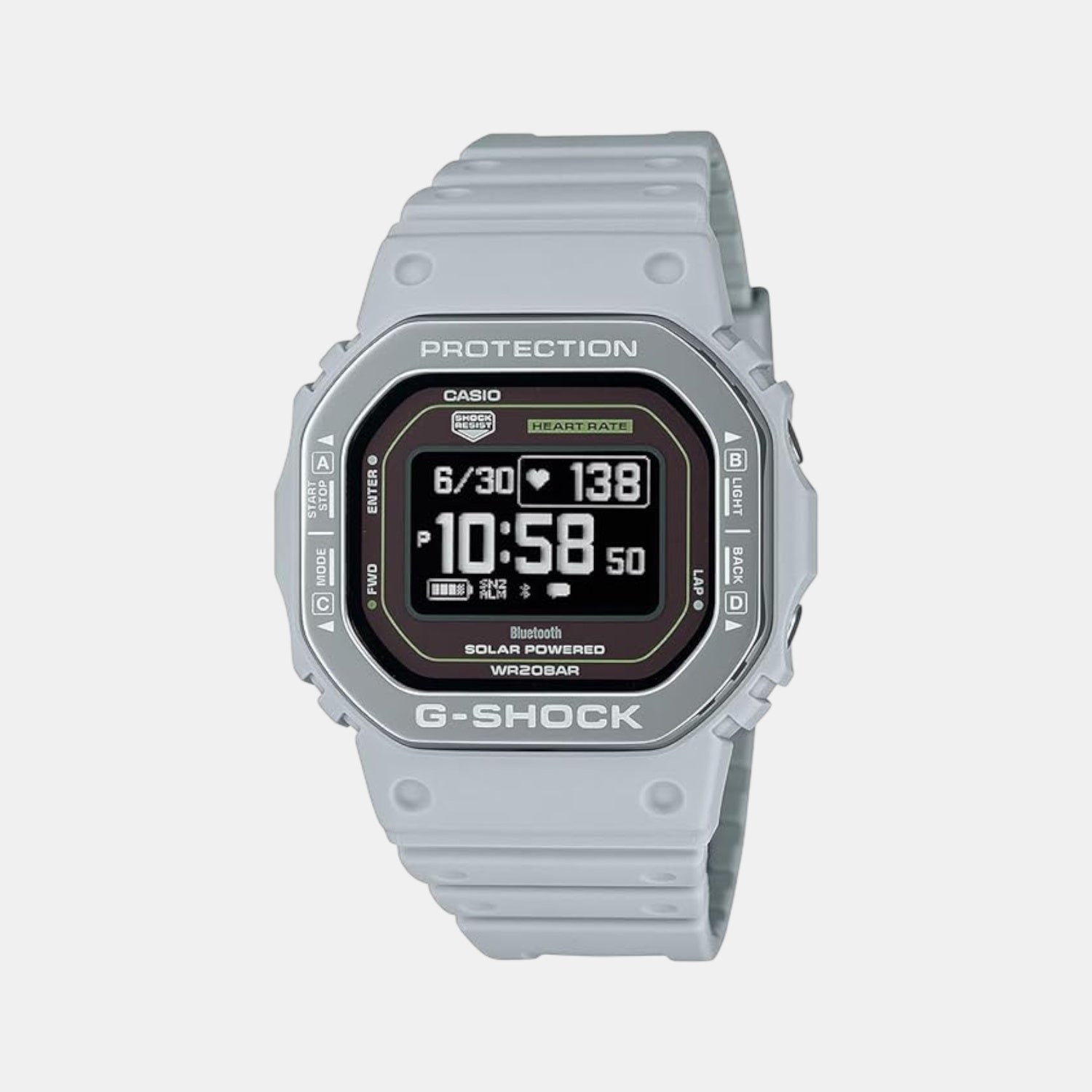 G-Shock Men Quartz Black Dial Digital Resin Watch G1634