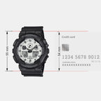 G-Shock Men Quartz White Dial Analog-Digital Resin Watch G1635