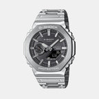 G-Shock Men Quartz Black Dial Analog-Digital Stainless Steel Watch G1638