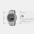 G-Shock Men Quartz Black Dial Analog-Digital Stainless Steel Watch G1638
