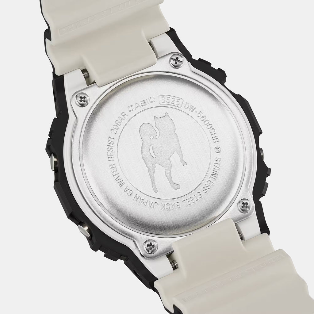 G-Shock Men Quartz White Dial Digital Resin Watch G1639