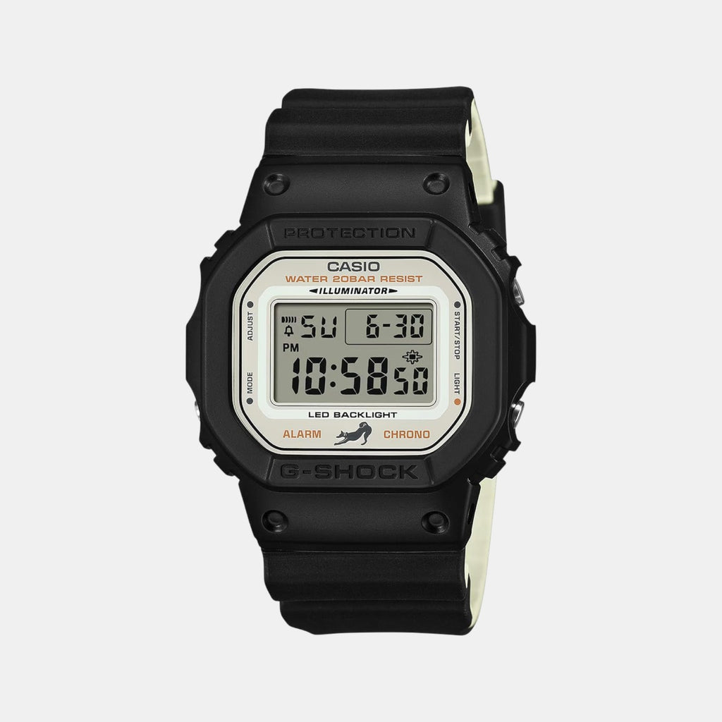 G-Shock Men Quartz White Dial Digital Resin Watch G1639