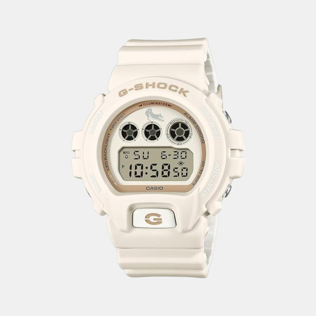 G-Shock Men Quartz Cream Dial Digital Resin Watch G1640