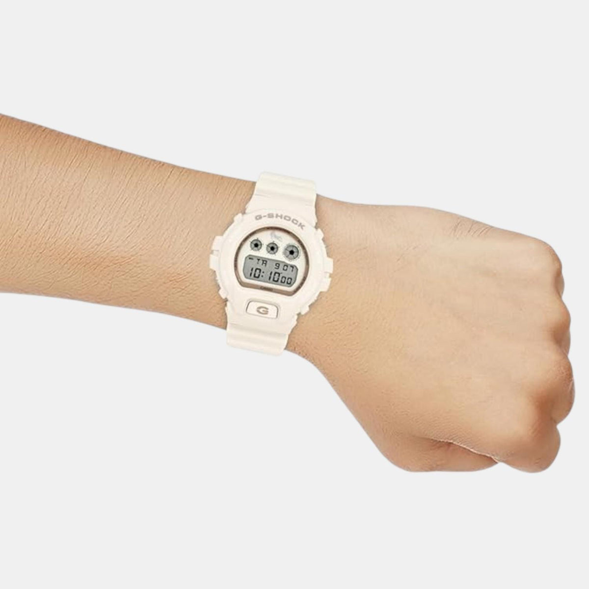 G-Shock Men Quartz White Dial Digital Resin Watch G1640
