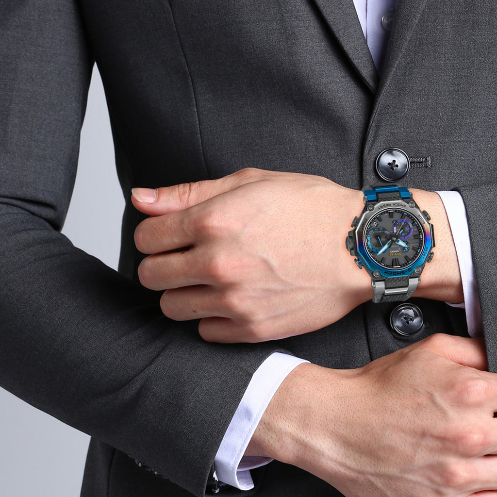 G-Shock Men Quartz Black Dial Chronograph Resin Watch G1645