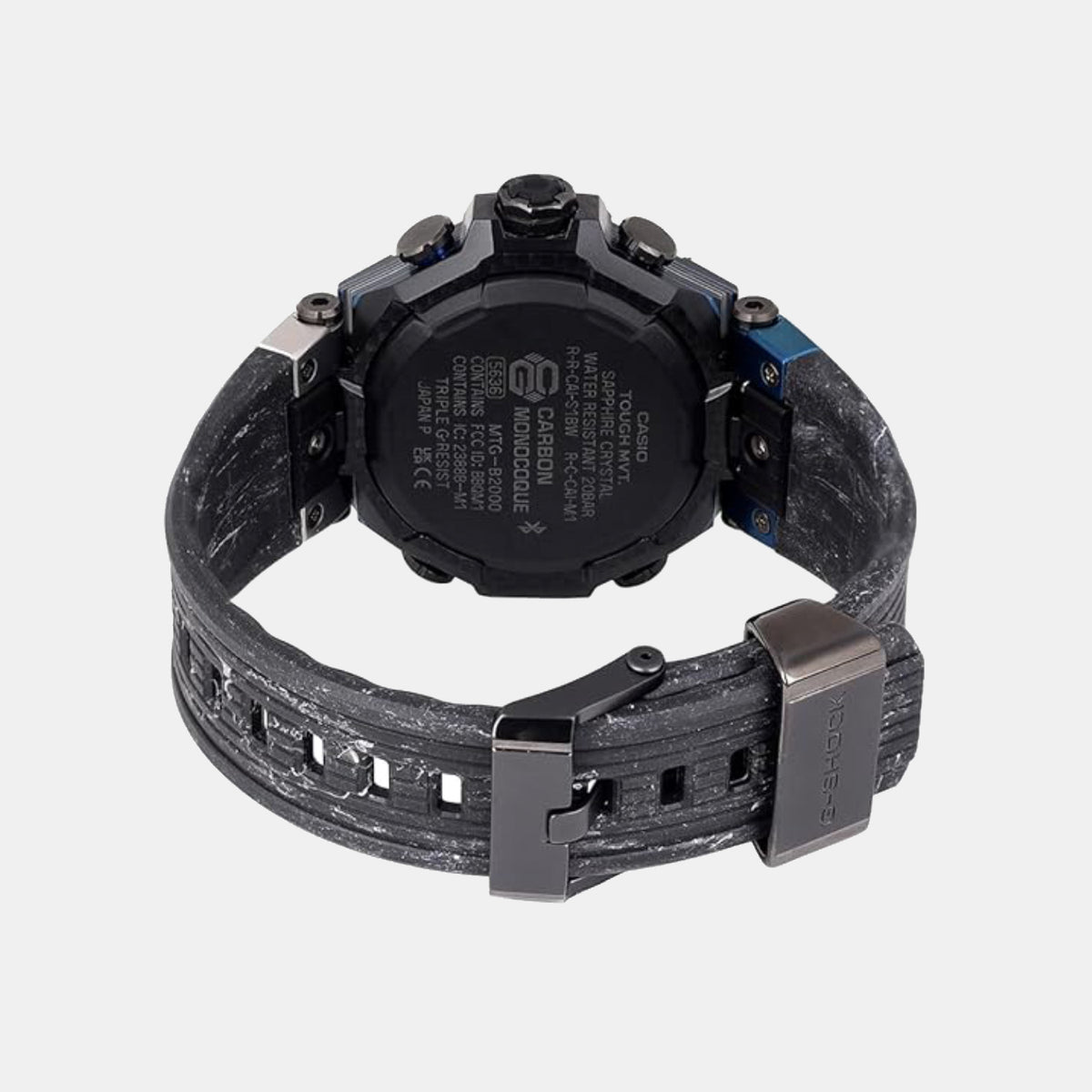 G-Shock Men Quartz Black Dial Chronograph Resin Watch G1645