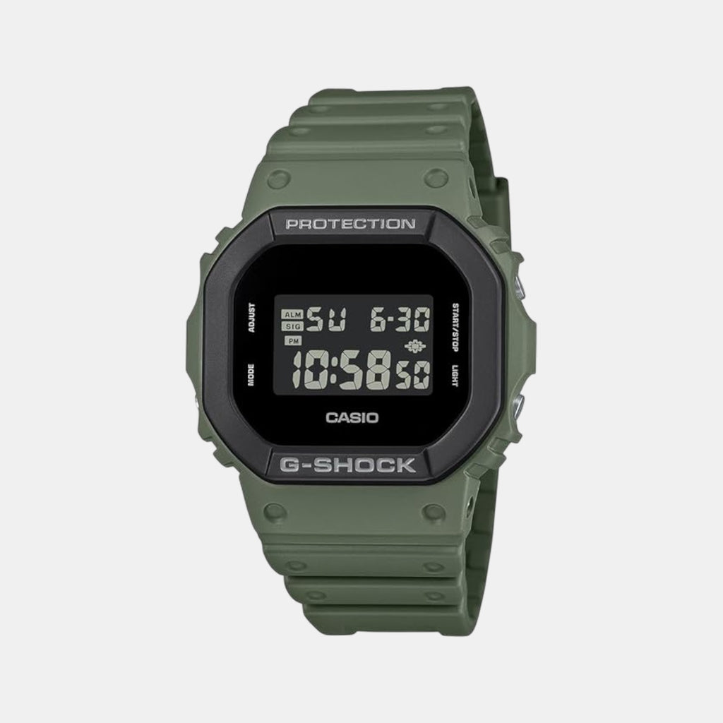 G-Shock Men Quartz Black Dial Digital Resin Watch G1646