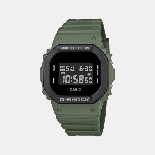 G-Shock Men Quartz Black Dial Digital Resin Watch G1646