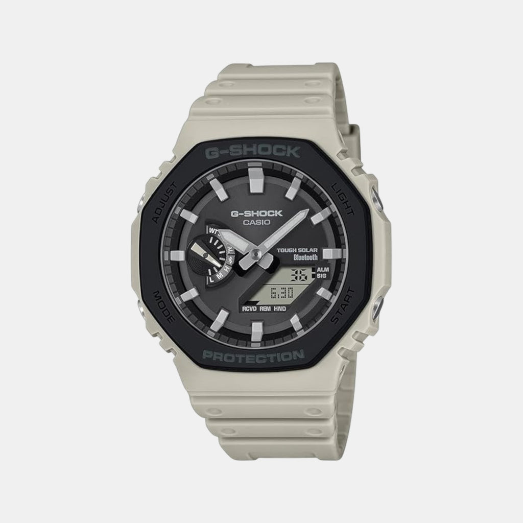 G-Shock Men Quartz Grey Dial Analog-Digital Resin Watch G1648
