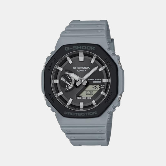G-Shock Men Quartz Grey Dial Analog-Digital Resin Watch G1649