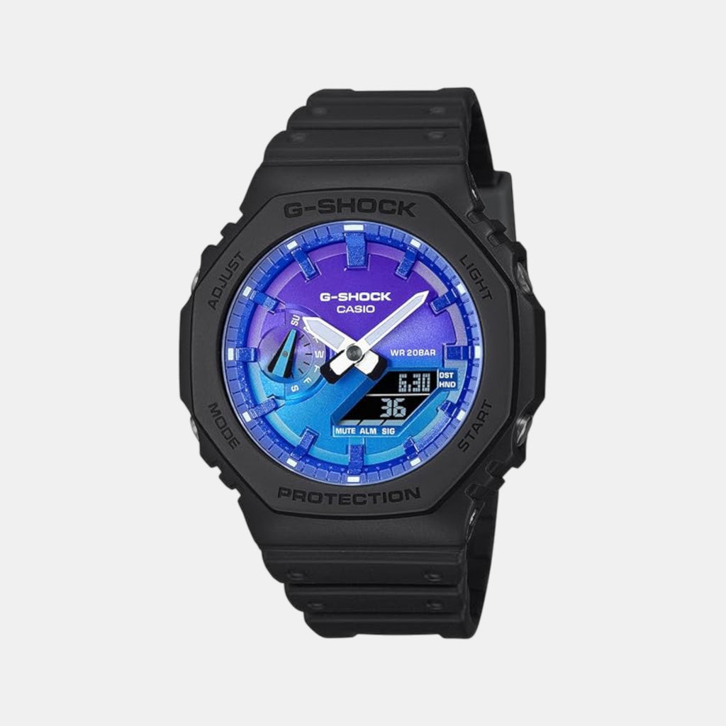 G-Shock Men Quartz Blue Dial Analog-Digital Resin Watch G1650