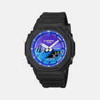 G-Shock Men Quartz Blue Dial Analog-Digital Resin Watch G1650