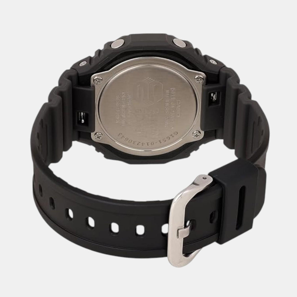 G-Shock Men Quartz Orange Dial Analog-Digital Resin Watch G1651