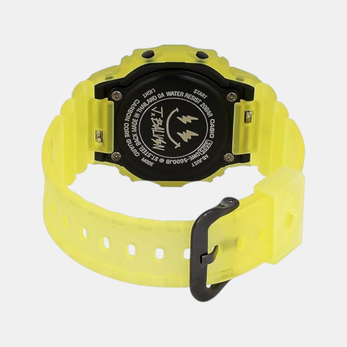 G-Shock Men Quartz Black Dial Digital Resin Watch G1652