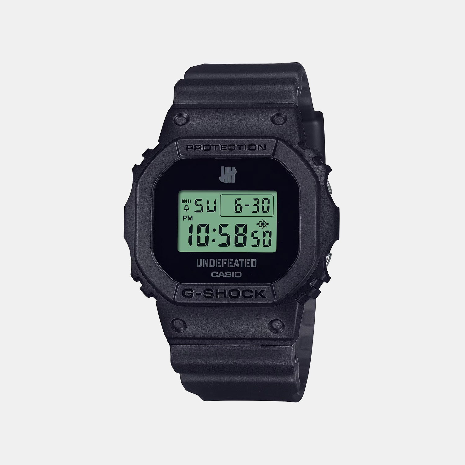 G-Shock Men Quartz Black Dial Digital Resin Watch G1653