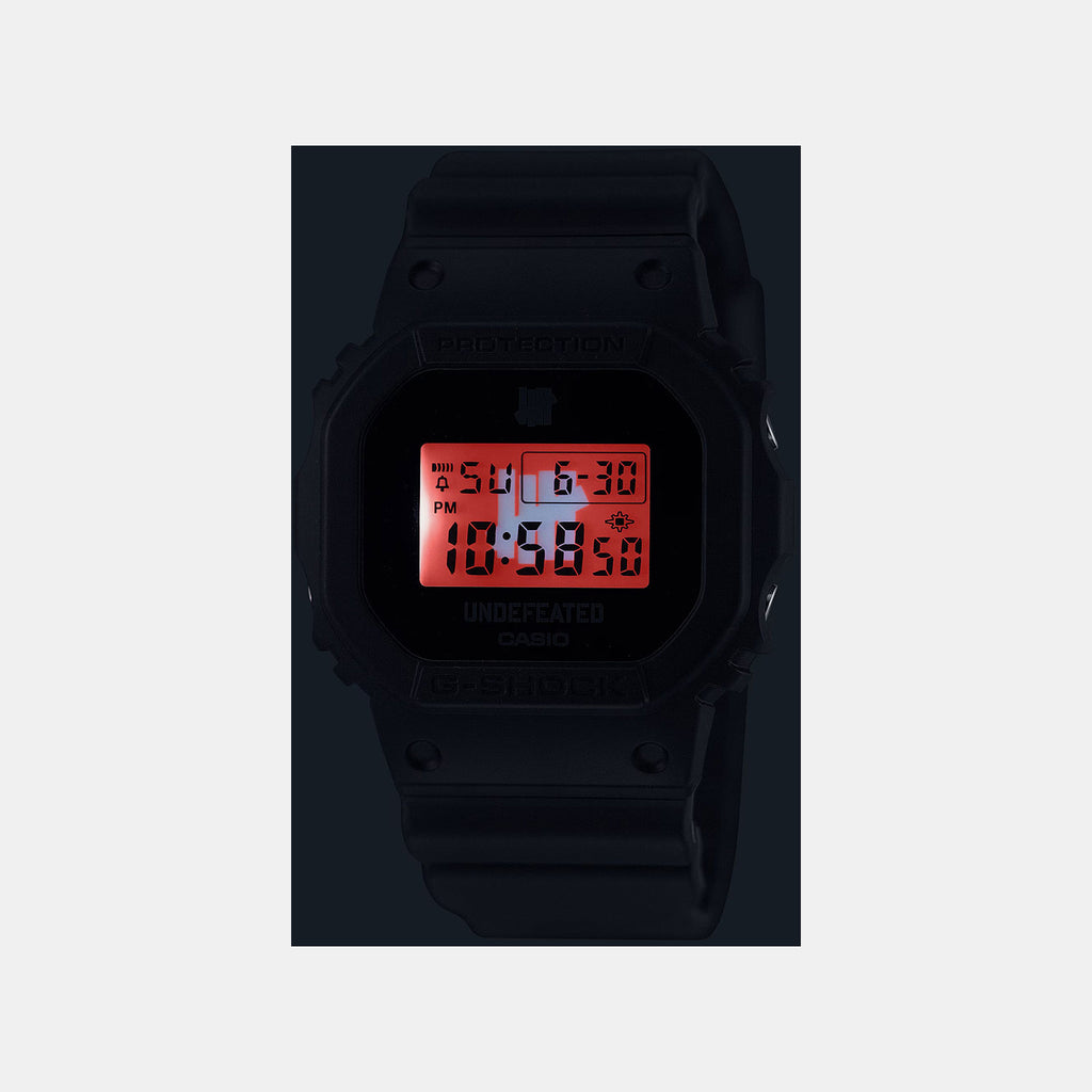 G-Shock Men Quartz Black Dial Digital Resin Watch G1653