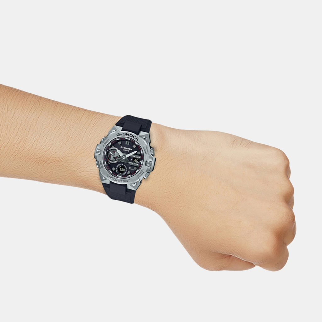 G-Shock Men Quartz Black Dial Analog-Digital Resin Watch G1654