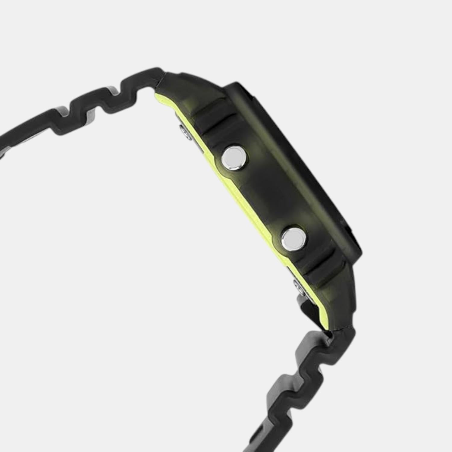 G-Shock Women Quartz Black Dial Digital Resin Watch G1655