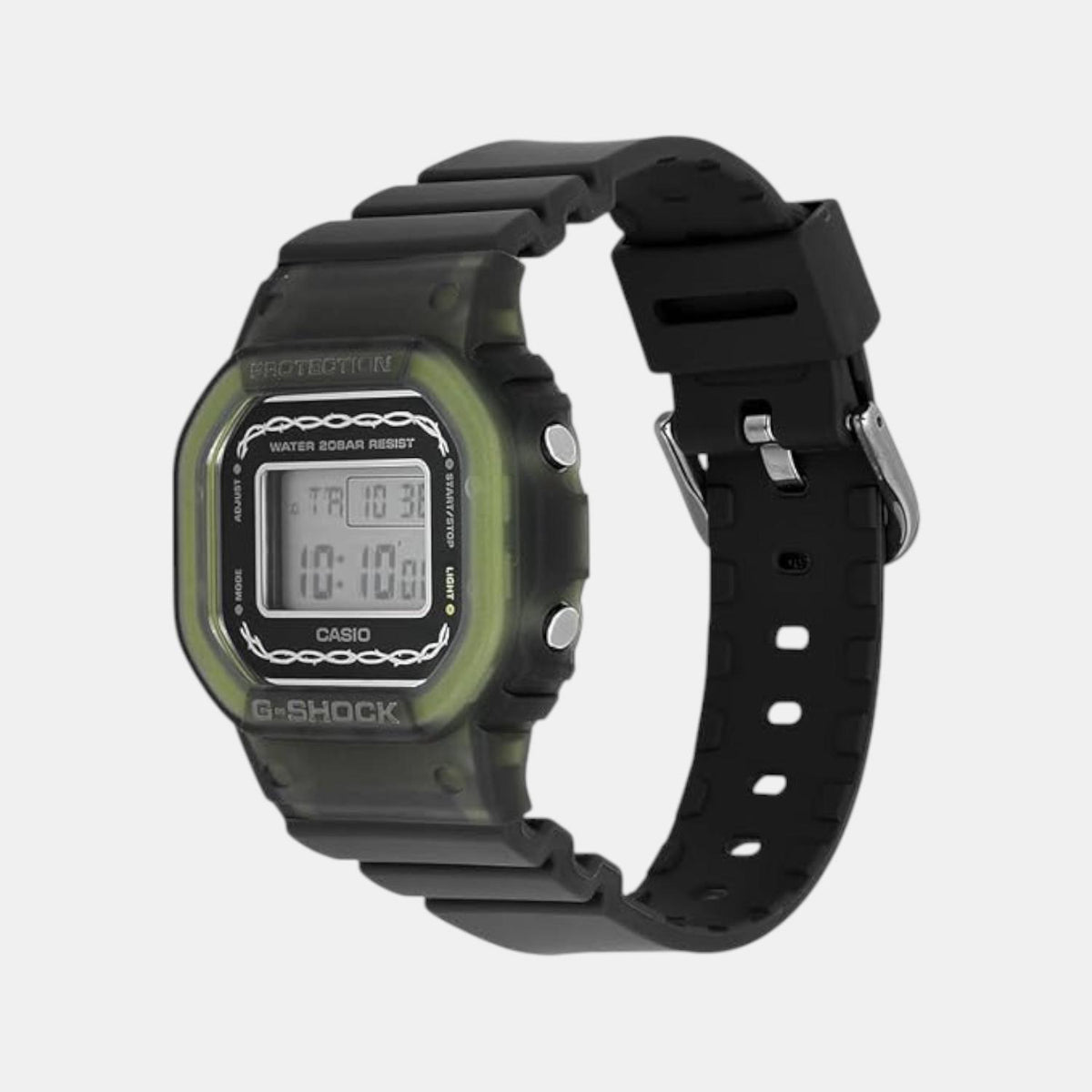 G-Shock Women Quartz Black Dial Digital Resin Watch G1655
