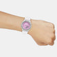 G-Shock Women Quartz Pink Dial Analog-Digital Resin Watch GM-S2110-7A6DR G1656