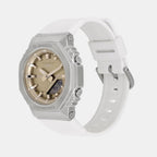 G-Shock Women Quartz Gold Dial Analog-Digital Resin Watch G1657
