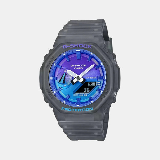 G-Shock Men Quartz Blue Dial Analog-Digital Resin Watch G1658