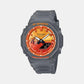 G-Shock Men Quartz Orange Dial Analog-Digital Resin Watch G1659
