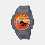 G-Shock Men Quartz Orange Dial Analog-Digital Resin Watch G1659