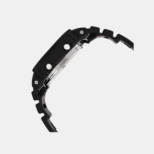 G-Shock Men Quartz Black Dial Digital Resin Watch G1660