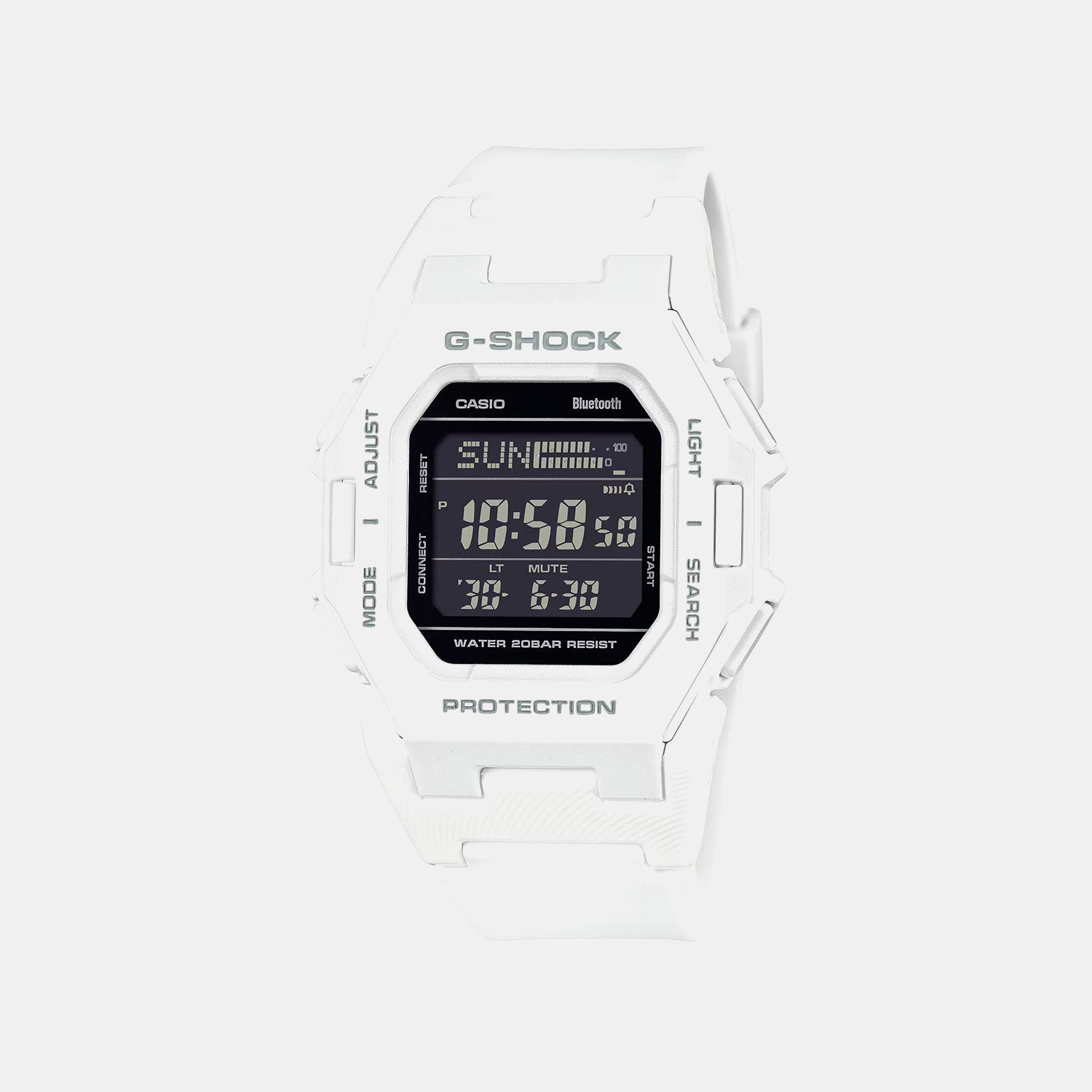 G-Shock Men Quartz Black Dial Digital Resin Watch G1662