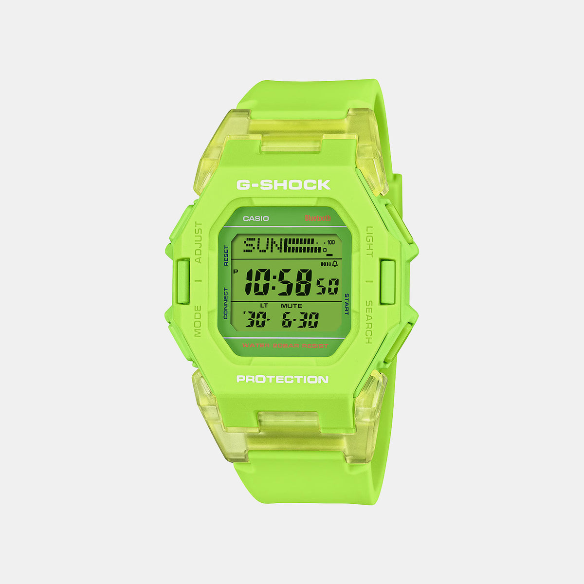 G-Shock Men Quartz Green Dial Digital Resin Watch G1663