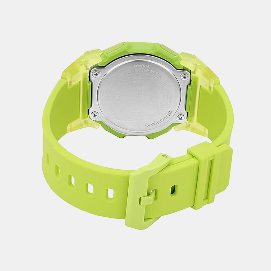 G-Shock Men Quartz Green Dial Digital Resin Watch G1663
