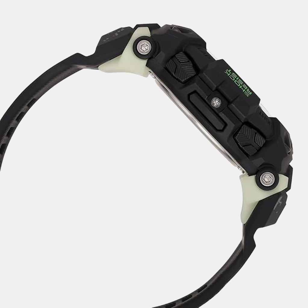 G-Shock Men Quartz Black Dial Digital Resin Watch G1665