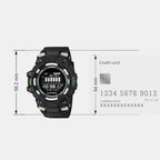 G-Shock Men Quartz Black Dial Digital Resin Watch G1665