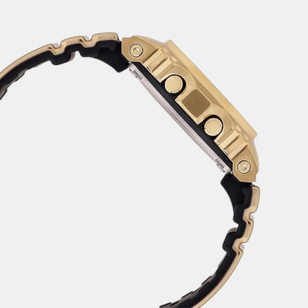 G-Shock Men Quartz Gold Dial Digital Resin Watch G1667
