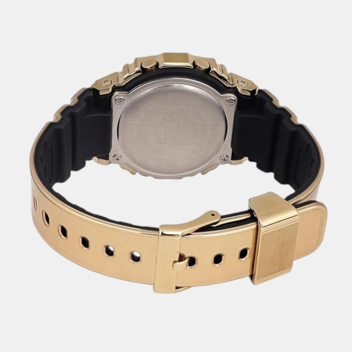 G-Shock Men Quartz Gold Dial Digital Resin Watch G1667