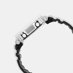 G-Shock Men Quartz Silver Dial Analog Resin Watch G1668